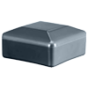 Fence post cap square